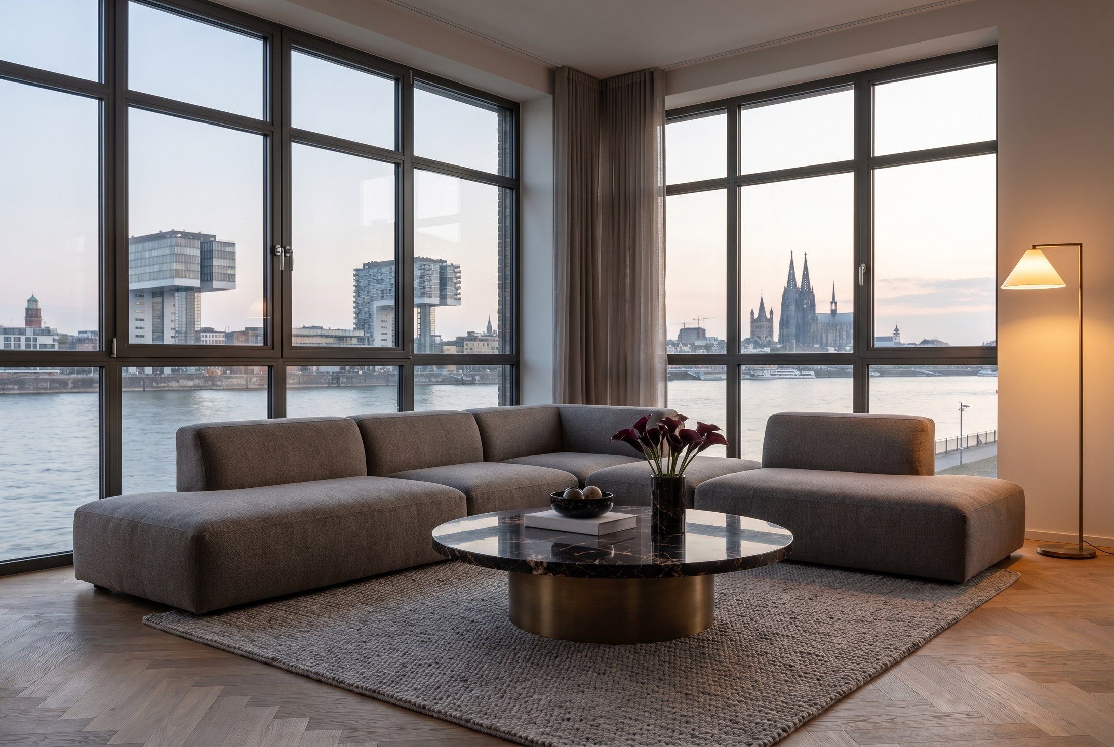 Rheinauhafen Residenz, Köln, Almanya (2)
